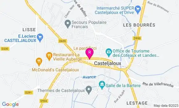 Localisation Restaurant  Le Pastificci