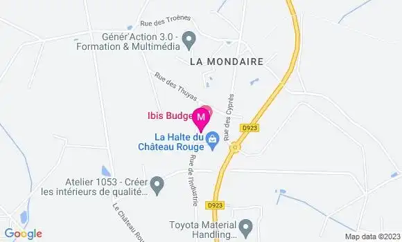 Localisation Restaurant  Le 7 de Table