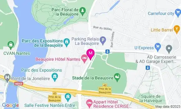 Localisation Restaurant  Les Terrasses de l