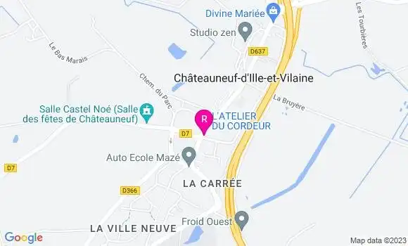 Localisation Restaurant  Le Relais Malouin