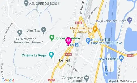Localisation Restaurant  Le G