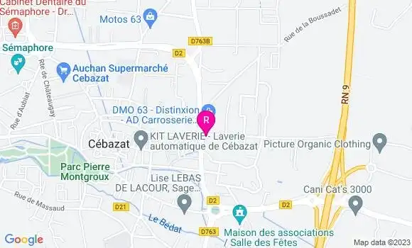 Localisation Restaurant  La Grange