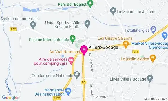 Localisation Restaurant  Au Vrai Normand