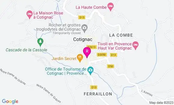 Localisation Restaurant  La Tarente