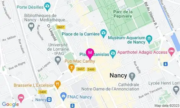 Localisation Restaurant  L