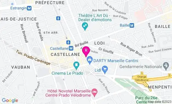 Localisation Restaurant  La Fontaine