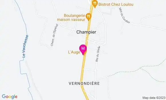 Localisation Restaurant  L