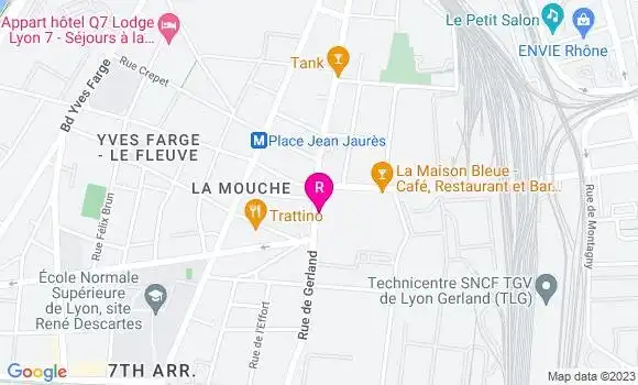 Localisation Restaurant  La Muse en Bouche