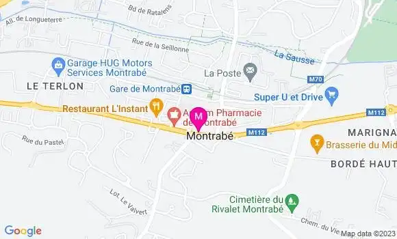 Localisation Restaurant  Avitar