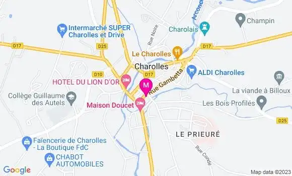 Localisation Pizzeria Au Four Gourmand