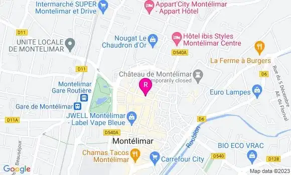 Localisation Restaurant  Le Second