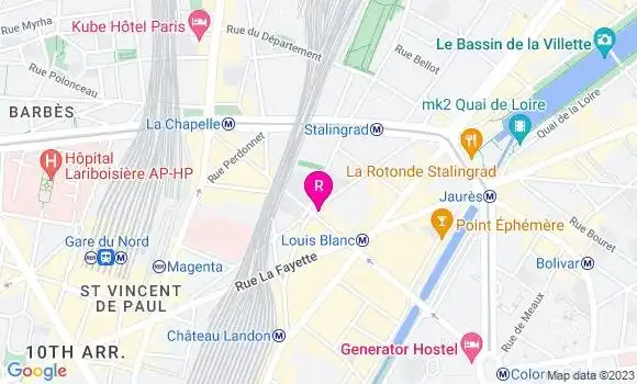 Localisation Restaurant  La Bulle