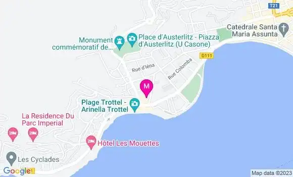 Localisation Le Bistrot Gourmand