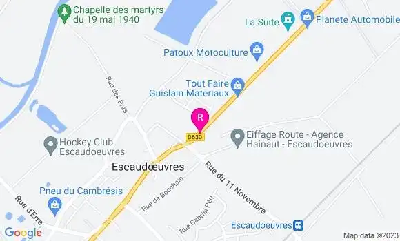 Localisation La Brasserie du Fidèle