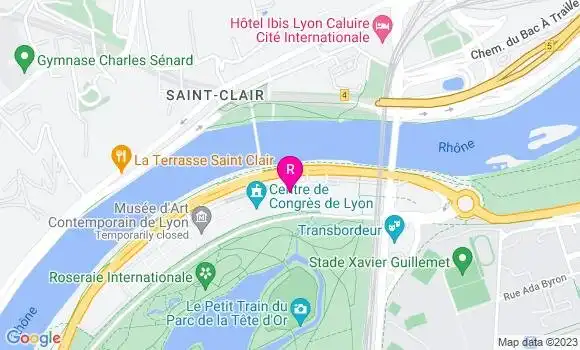 Localisation Restaurant  33 Cité