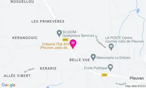 Localisation Crêperie L