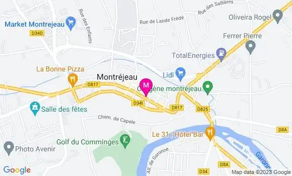 Localisation Restaurant  Le Citron Bleu