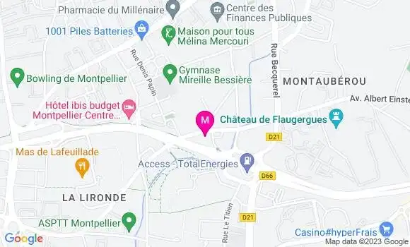 Localisation Restaurant  Le P