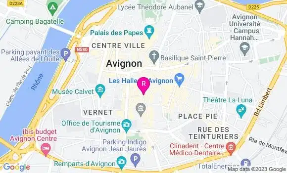 Localisation Restaurant  Alice et ses Merveilles