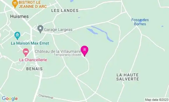 Localisation Bistrot Le Jeanne d