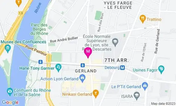 Localisation Brasserie Debourg