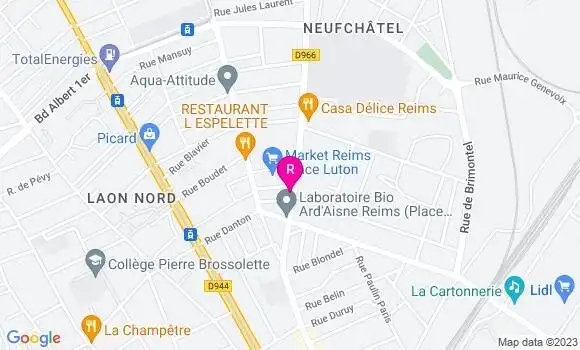 Localisation Restaurant  Roast Café