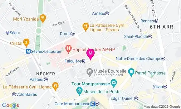 Localisation Restaurant  Phô 121