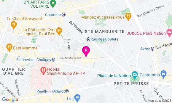 Localisation Restaurant  Chez Loulou