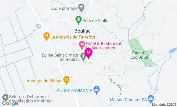 Localisation Restaurant  Le Café de l