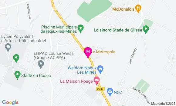 Localisation Restaurant  Au Relais de la Fontaine