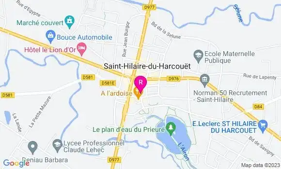 Localisation Bar Restaurant du Mail
