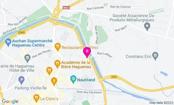 Localisation Restaurant  La Liberation