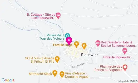 Localisation Restaurant  La Dime