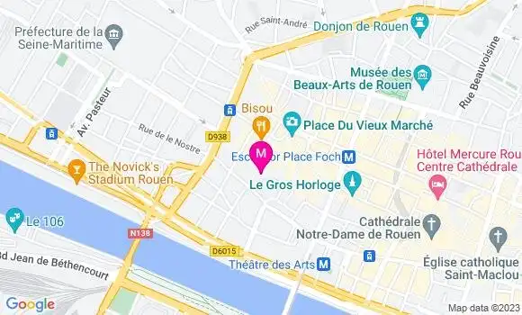 Localisation Restaurant  Le Bakoua