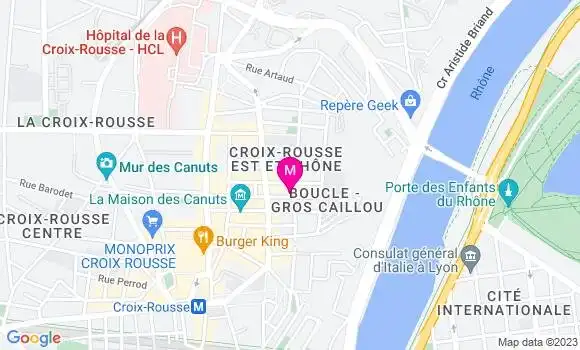 Localisation Restaurant  Le Cousu