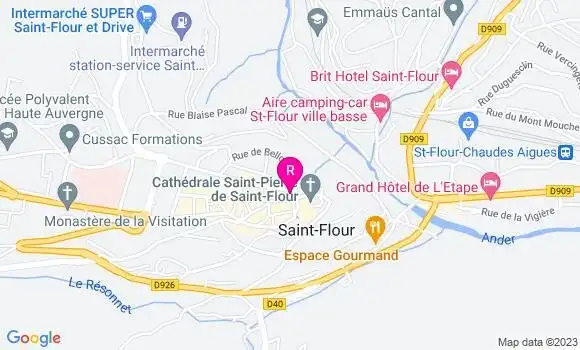 Localisation Restaurant des Roches