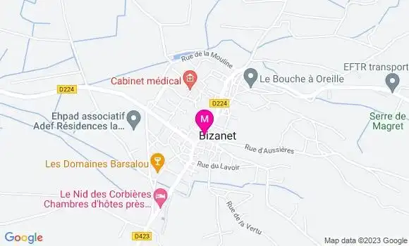 Localisation La Forge Pizzeria Grill
