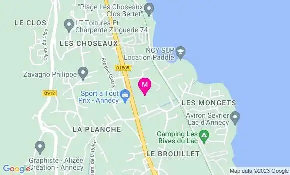 Localisation Restaurant Italien Les Pastachoutes