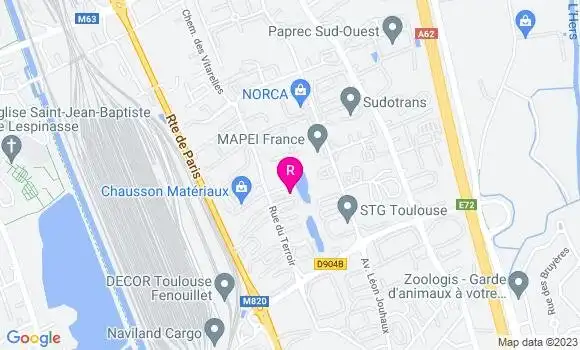 Localisation Restaurant Bar Au Caminoe