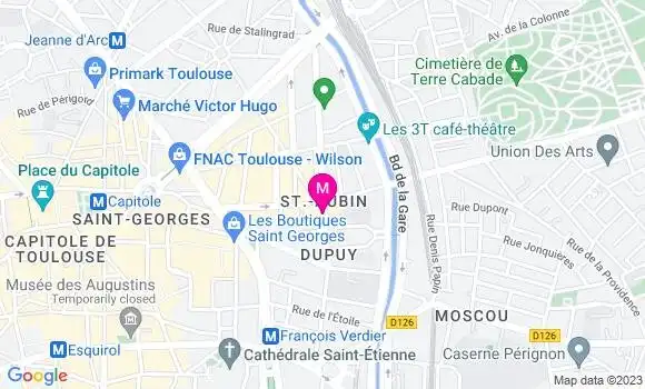 Localisation Restaurant  Coeur d