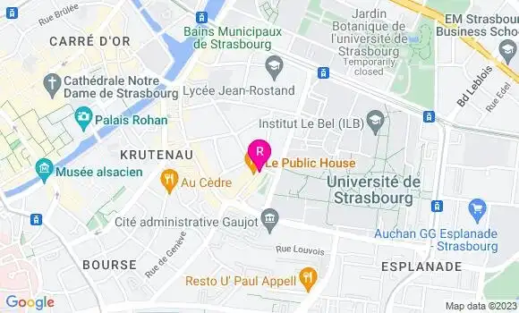 Localisation Restaurant  Charly