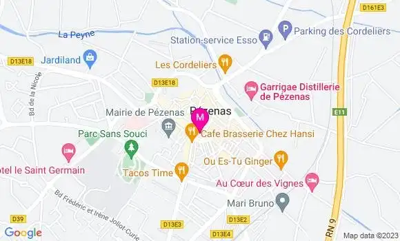 Localisation Restaurant  Le Poisson Verre