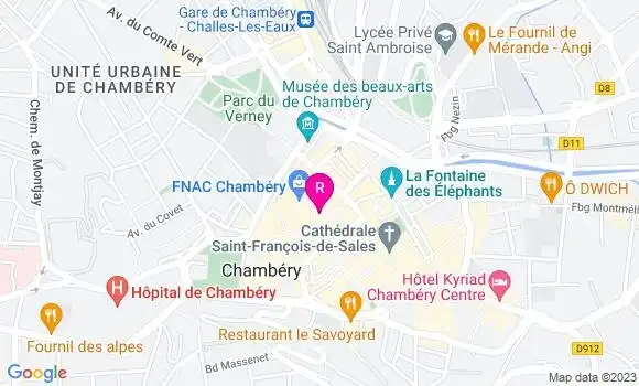 Localisation Brasserie La Banche