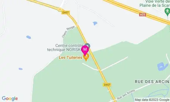 Localisation Restaurant  Les Tuileries
