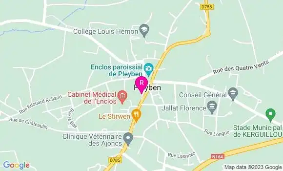Localisation Pizzeria Le Mickphil