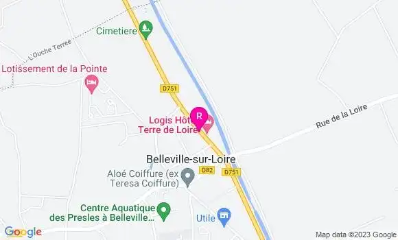 Localisation Brasserie Le Diapason