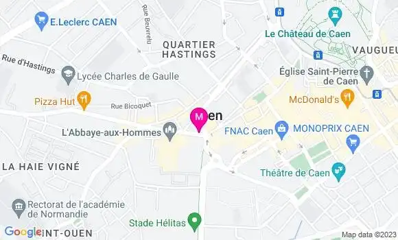 Localisation Le Bistrot du Palais