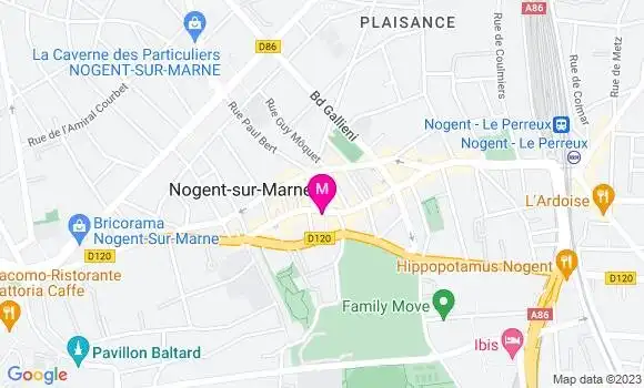 Localisation Restaurant  Nogent Exotique