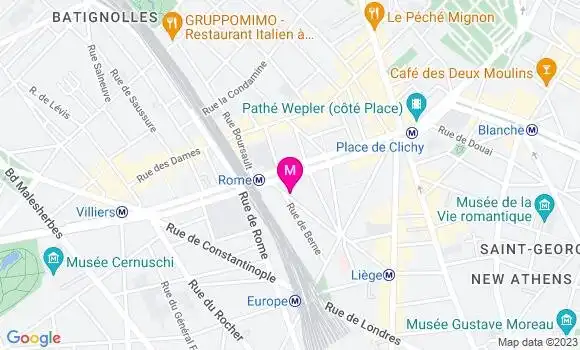 Localisation Restaurant  A l