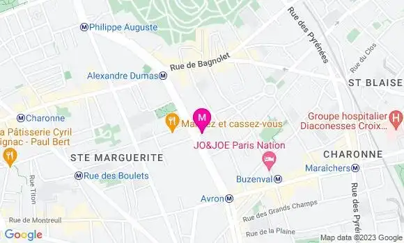 Localisation Café Le Rallye